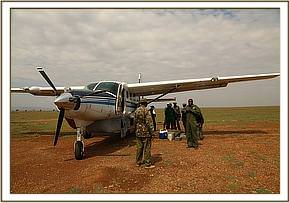 Das Rettungsteam erreicht die Mara