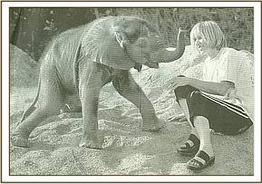 Madiba (Olly) with Karen Trendler
