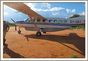 Tundani's rescue plane