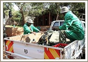 The rescue team