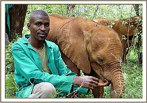 Felix with Lualeni