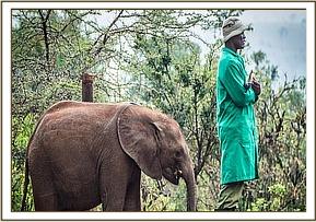Enkesha arrives at the mud-bath