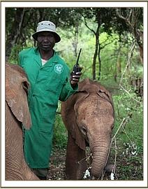 Orwa plays with a branch