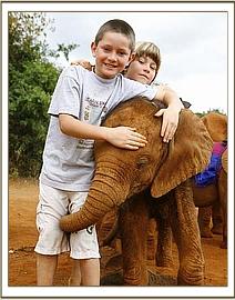 Angela's son's Taru & Roan with little Lempaute